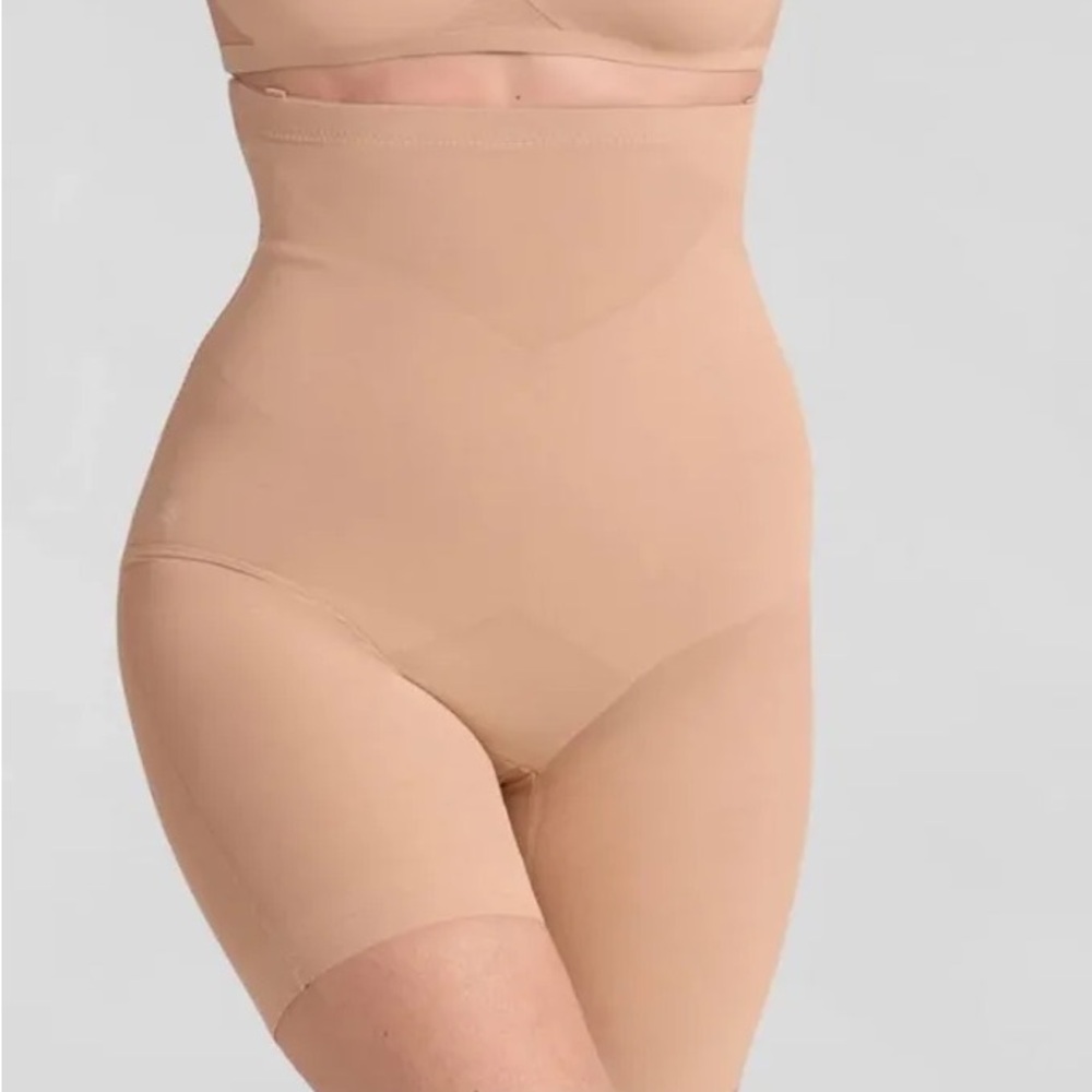 Honeylove Super Sculpt Power Short Shapewear Nude 2X